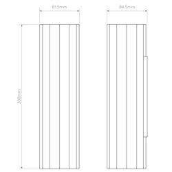Astro Hashira 300 | Wall lamp