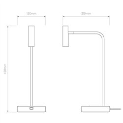 Astro Enna Desk USB C | Table lamp