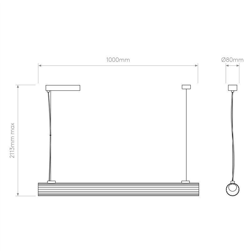 Astro io Pendant 1000 | Hanglamp