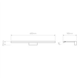 Astro Mondrian 600 LED | Wall lamp