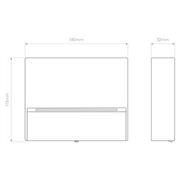 Astro Mori 140 | Wall lamp