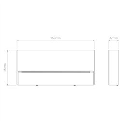 Astro Mori 250 | Wall lamp