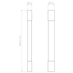 Astro Palermo 600 LED | Wall lamp