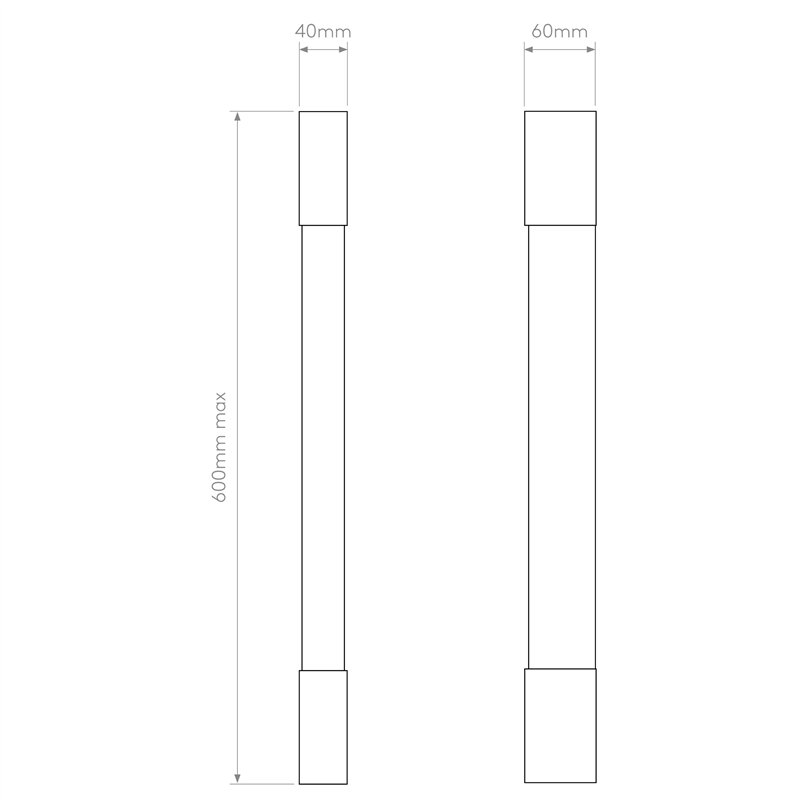 Astro Palermo 600 LED | Wandlamp