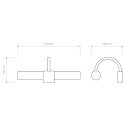 Astro Dayton | Wall lamp