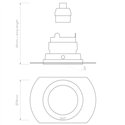Astro Pinhole Slimline Round Flush Adjustable Fire-Rated | Inbouwspot