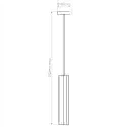 Astro Hashira Pendant | Suspension lamp