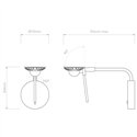 Astro Miura Swing Arm | Wandlamp