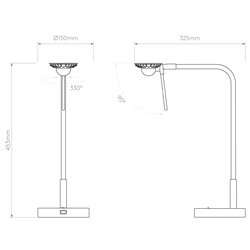 Astro Miura Desk USB | Table lamp
