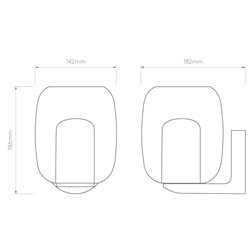 Astro Aquina Wall | Wall lamp