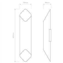 Astro Ako 600 Phase | Wall lamp