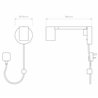 Astro Ascoli Swing Plug In | Wall lamp