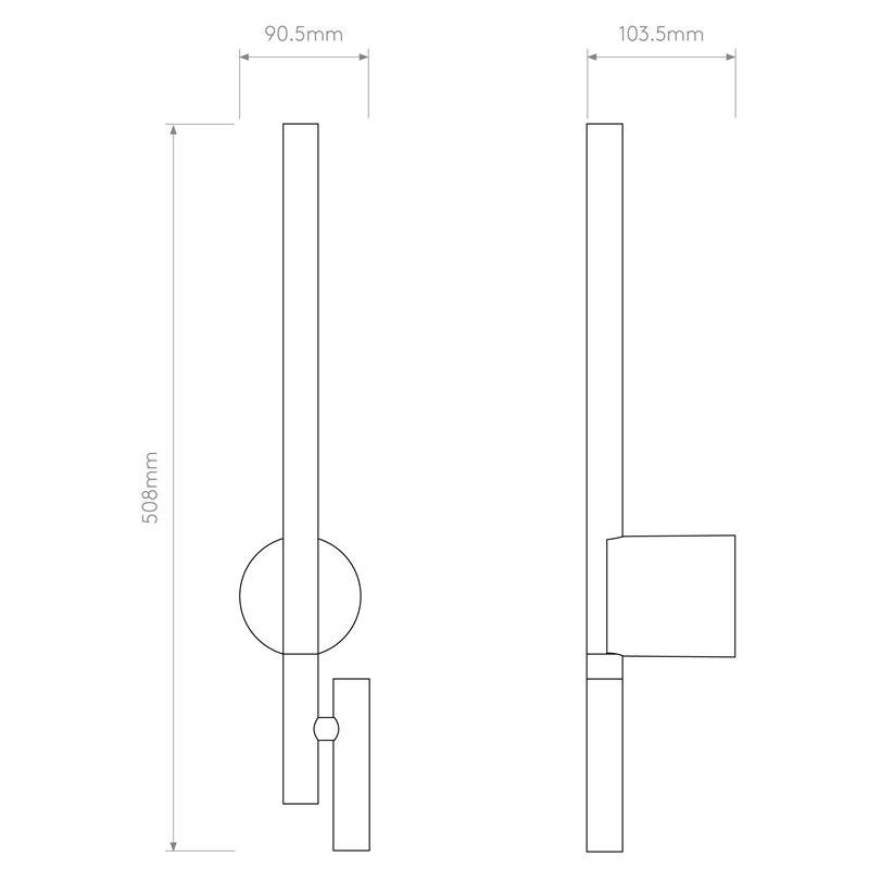 Astro Baton Reader LED | Wandlamp