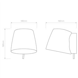 Astro Imari Fixed Wall | Wall lamp