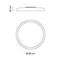 Vibia Bigger Ø 80 cm - 3900 plafondlamp