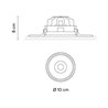 Vibia Circle Trimless Narrow Ø 10 cm - 3330 recessed spot