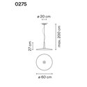 Vibia Skan 60 hanglamp