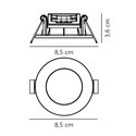 Nordlux Leonis [IP65] 1-Kit Inbouwspot