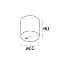 Modular Power Feed and Suspension Canopy Surface Round 5P DE