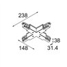 Modular Track 230V Connection X Electrical/Mechanical