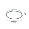 Modular Flat Moon Recessed 670 1x LED DI | Recessed spot