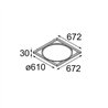 Modular Geometry Suspended Adjustable 672x672 1x LED DE | Suspension lamp