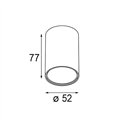 Modular Smart Tube Surface 48 Outdoor 1x DE | Plafondlamp