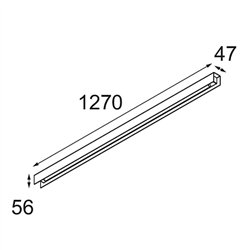 Modular United Surface 1274 1x LED DI | Ceiling lamp / Wall lamp