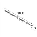 Modular Track 48V Cover 1000 Round
