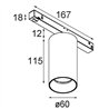 Modular Nyto Track 48V Adjustable 60 1x LED | Track lighting fixture