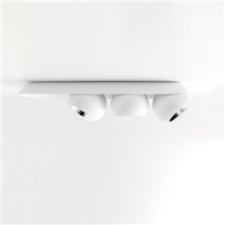 Modular Marbul Surface Adjustable 109 3x LED DI | Plafondlamp / Wandlamp