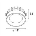 Modular M-LED Module 111 1x LED DE