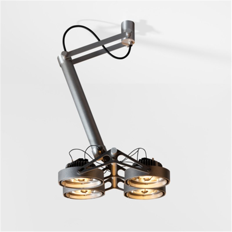 Modular Nomad Surface Adjustable 4x LED AR111 DI | Plafondlamp