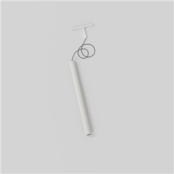 Modular Extruded Stripped Track 48V Suspended 46 600 1x LED DI | Trackverlichting
