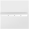 Modular Modupoint Square Surface 420X58 3x Jack 1800-3000K WD DI 350mA | Ceiling lamp / Wall lamp