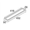 Modular Backplate 452x90