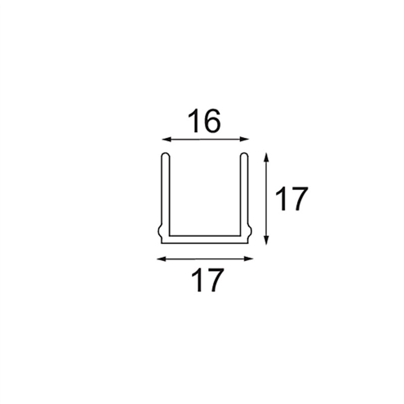 Modular Track 48V Cover 1000