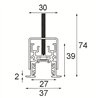 Modular Track 48V Profile Recessed 3000