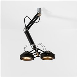 Modular Nomad Surface Adjustable 2x LED AR111 DI | Plafondlamp
