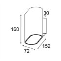 Modular Duell Wall Up/Down 2x IP55 LED DI | Wandlamp