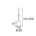 Modular Smart Tube Kompas Suspended 48 1x DE | Hanglamp