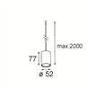 Modular Smart Tube Kompas Suspended 48 1x DE | Suspension lamp