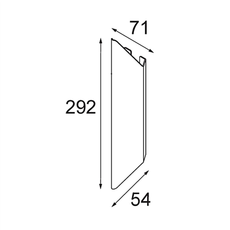 Modular Chival Wall Up/Down 292 2x LED DI | Wandlamp