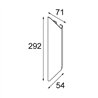 Modular Chival Wall Up/Down 292 2x LED DI | Wall lamp