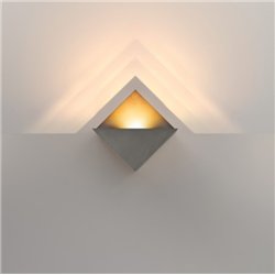 Modular Impulse Square Wall 1x LED DI | Wandlamp