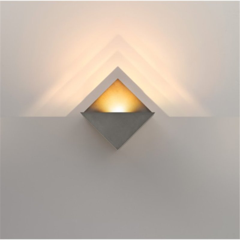 Modular Impulse Square Wall 1x LED DI | Wandlamp