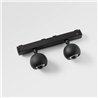 Modular Marbulito Track 48V Adjustable 41 2x LED | Track lighting fixture