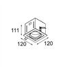 Modular Mini-Multiple Recessed Adjustable M-LED 1x DE | Recessed spot