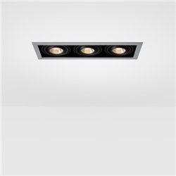 Modular Mini-Multiple Recessed Adjustable M-LED 3x DE | Inbouwspot