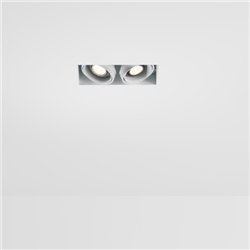 Modular Mini-Multiple Recessed Trimless Adjustable GU10 2x DE | Inbouwspot